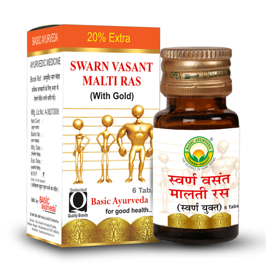 Basic Ayurveda Swarn Vasant malti Ras