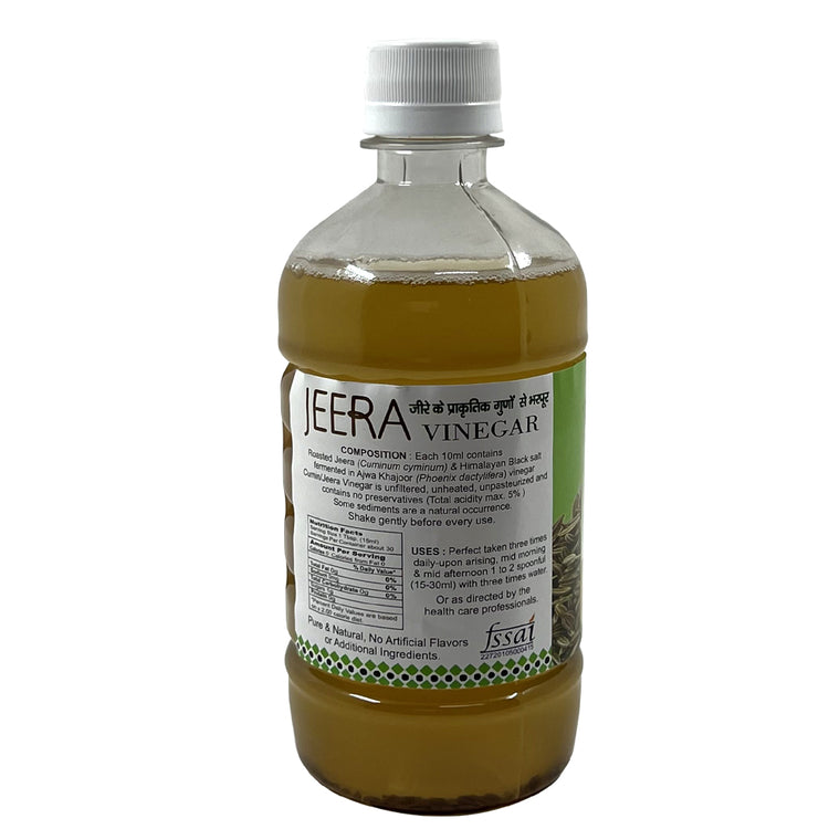 Basic Ayurveda Jeera Sirka Premium (Cumin Vinegar) 450 Ml | 100% Pure & Natural, No Artificial Flavours Or Additional Ingredients | A Natural Product With The Goodness Of Cumin (Zeera)