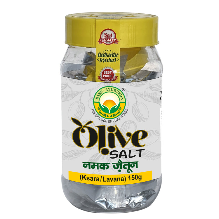 Basic Ayurveda Olive Salt (Jaitun Ka Namak zaitoon) | Helps in Digestion | Treats Stomach Related Problems | Olive Cider Salt